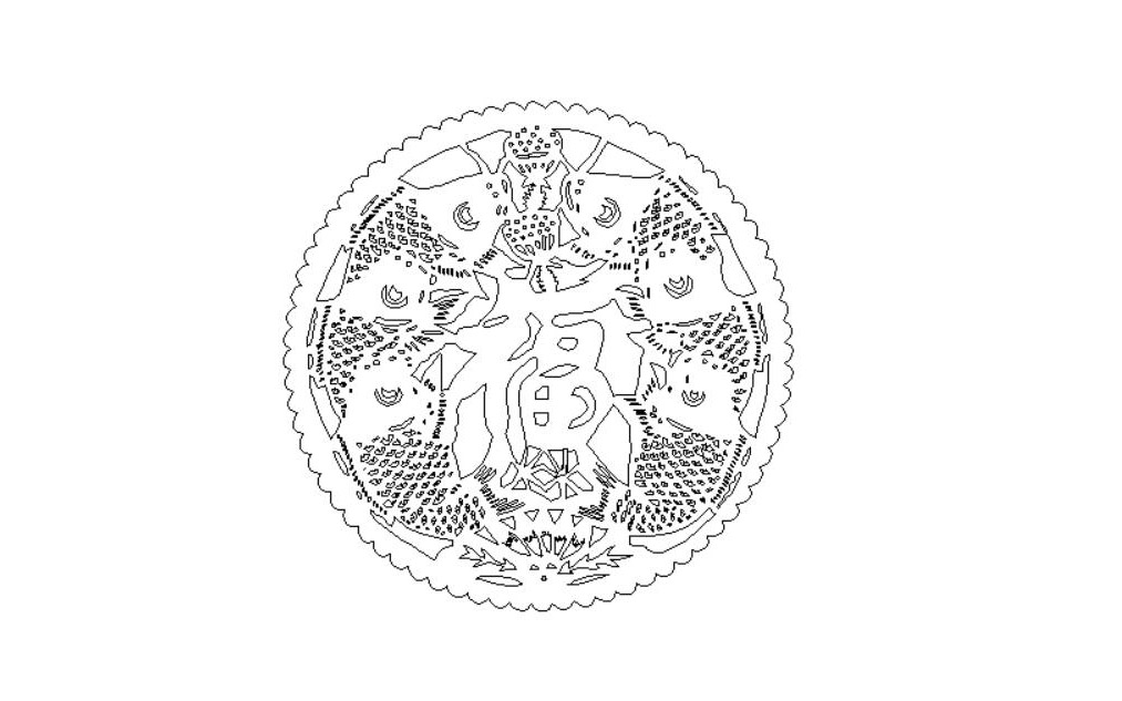 線切割福魚圖紙1